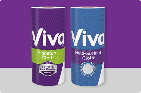 Viva® Signature Cloth™ and Viva® Multi-Surface Cloth™ products
